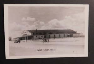 Mint USA Postcard Military US Army Camp Swift Texas Training Infantry Base RPPC