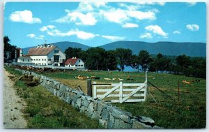 Postcard - New Hampshire Dairy Farm - New Hampshire