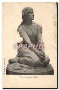 Old Postcard Joan of Arc by Chapu