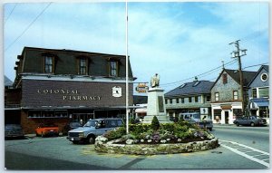 Postcard - Dock Square - Kennebunkport, Maine