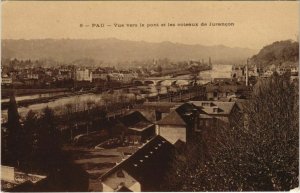 CPA PAU - Vue vers le pont et les coteaux de Jurancon (126494)