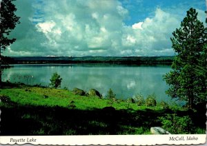 Idaho McCall Fayette Lake View From Ponderosa State Park 1986