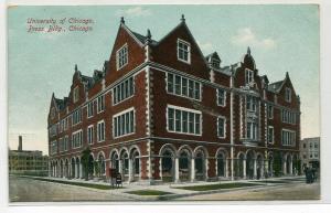 University Chicago Press Building Chicago Illinois 1910 postcard