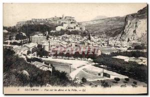 Sisteon - View Aires and the City - Old Postcard
