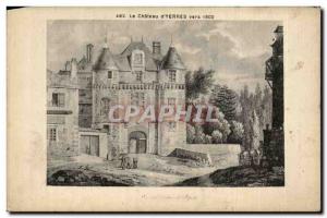 Old Postcard Le Chateau d & # 1800 39Yerres