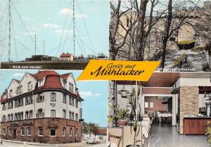 BG6937 hotel post muhlacker wurttbg car voiture   germany CPSM 15x10.5cm