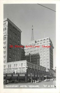 WA, Spokane, Washington, RPPC, Davenport Hotel, Photo No A 93