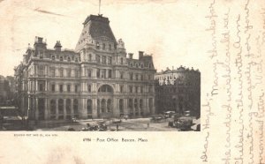 Vintage Postcard 1905 View of Post Office Building Boston Massachusetts MA