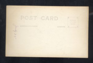 RPPC MCINDOE FALLS VERMONT VT. BIRDSEYE VIEW OF DAM VINTAGE REAL PHOTO POSTCARD