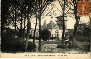 CPA SAUJON - Etablissement Thermal - Vue du Parc (104638)