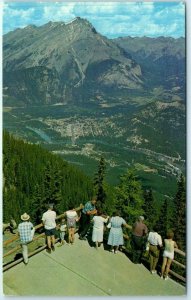 M-1677 View Of Cascade Mountain Banff National Park Alberta Canada