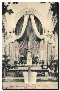 Postcard Troyes Old St. Mary Magdalene The Month of Mary and the Cross of Jer...