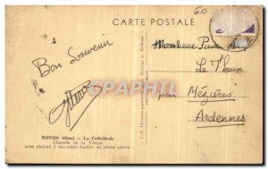 Old Postcard Noyon The Cathedral Lady Chapel