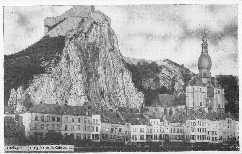 B105603 Belgium Dinant L'Eglise et la Citadelle Church