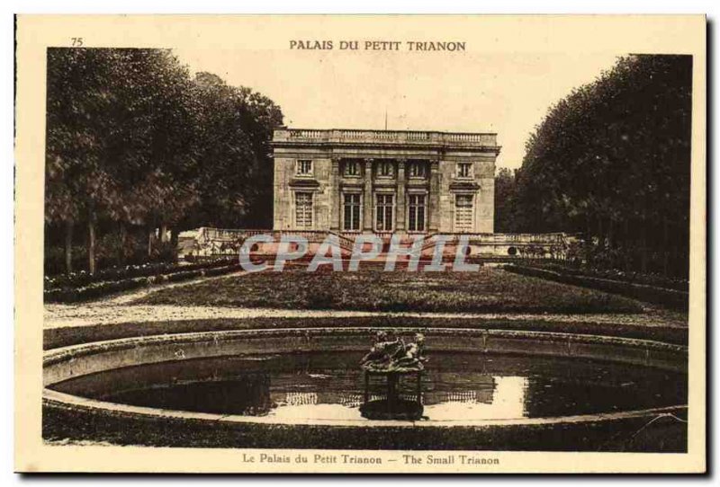Old Postcard Palace of the Petit Trianon Palace Petit Trianon