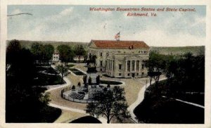 Washington Equestrian Staue - Richmond, Virginia