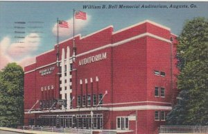 Georgia Augusta William B Bell Memorial Auditorium 1958