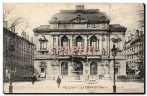 Old Postcard Lyon Theater des Celestins