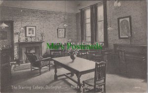 Co Durham Postcard - Darlington, The Training College, North Common Room RS35887
