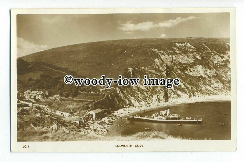 tq0849 - Dorset - Paddlesteamer Victoria Cruise from Lulworth Cove  - Postcard