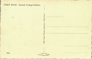 Czech Republic Ceský Brod Pomník Prokopa Velkého 03.09