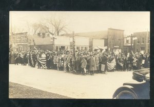 RPPC MARTINSBURG VIRGINIA VA THOMPSON CLOTHING CO. REAL PHOTO POSTCARD