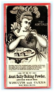 1870's Aunt Sally Baking Powder Nursery Rhyme Queen & Maid P167