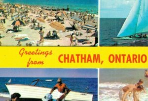 Canada Greetings From Chatham Ontario Canada Postcard 07.74