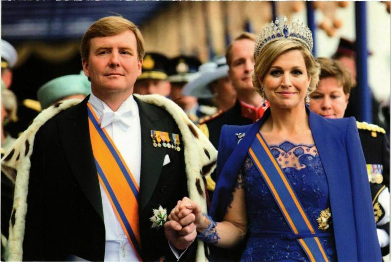 CPM ZM Koning Willem Alexander&HM Koningin Maxima DUTCH ROYALTY (838528)