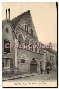 Old Postcard Provins Old Hotel Vauluisant XIII century