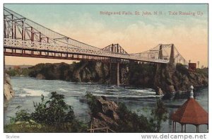 Bridge & Falls, St. John, New Brunswick, Canada, 1900-1910s