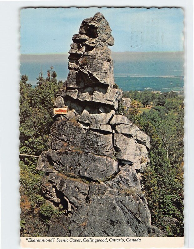 Postcard Ekarenniondi Scenic Caves, Collingwood, Canada