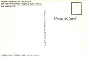 Mardi Gras Poster, New Orleans  