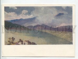 456648 USSR 1959 year Karl Bryullov Greece Valley Sinano after a thunderstorm