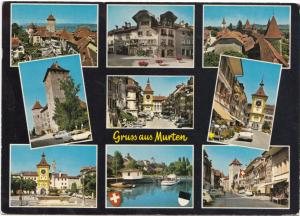 Switzerland, Suisse, Gruss aus Murten, 1976 used Postcard
