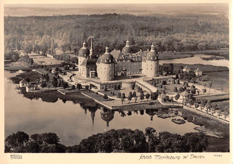 BG39228 schloss moritzburg bei dresden real photo   germany