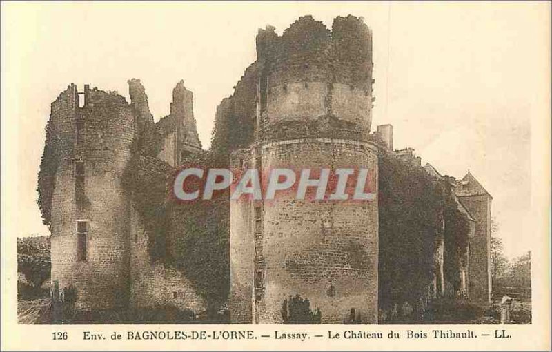 Postcard Old Approx Bagnoles of Orne Lassay Le Chateau du Bois Thibault