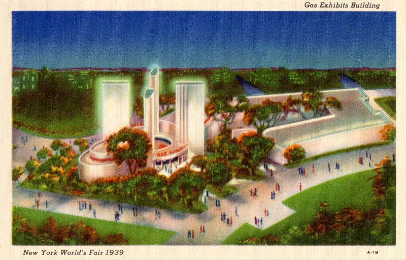 NY - NY World's Fair, 1939. Gas Exhibits Bldg