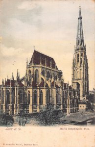 C040 Austria, Linz  Maria Empfaengnis Dom vintage postcard