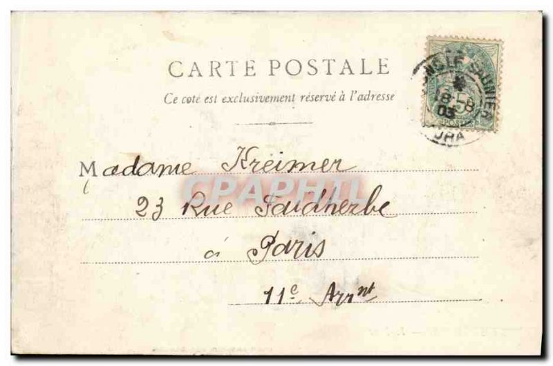 Old Postcard Lons le Saunier Park