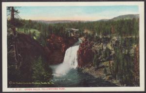 Upper Falls,Yellowstone Postcard