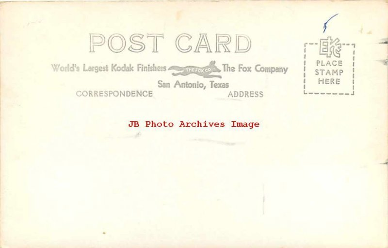 TX, Hearne, Texas, RPPC, Post Office Building, Exterior View, Fox Photo