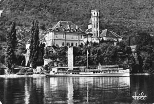 BR56790 la savoie Aix les Bains Abbaye d Huatecombe ship bateaux