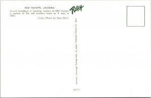 Tucson, AZ Arizona  OLD TUCSON WESTERN TOWN THEME PARK  Train/Railroad  Postcard