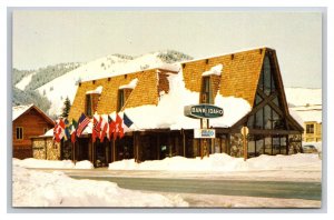 Winter View Bank Of Idaho Sun Valley Idaho ID UNP Chrome Postcard M20