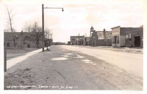 Rathdrum Idaho Business District Coke Sign Real Photo Postcard AA17152