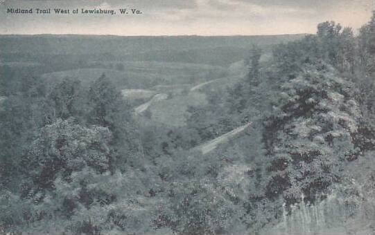 West Virginia Lewisburg Midland Trail West Of Lewisburg