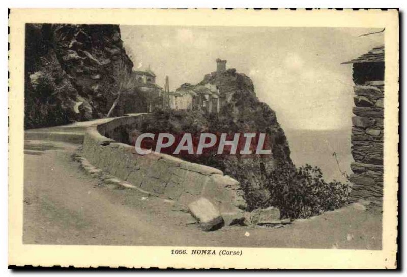 Old Postcard Nonza Corsica Corsica