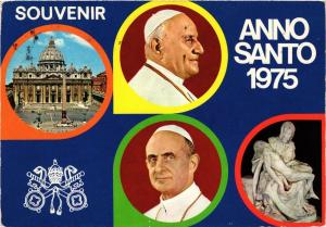 CPM CATHOLIC POPE Souvenir Anno Santo-Joannes PP. XXIII, Paulus PP VI (318246)