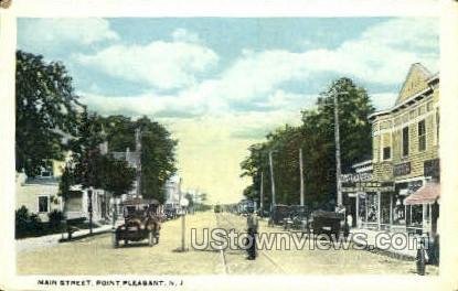 Main Street in Point Pleasant, New Jersey